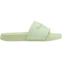 Pepe Jeans Logo Slides Vert EU 36 Femme