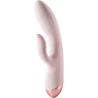 Dream Toys Vivre Coco vibromasseur muni d’un stimulateur clitoridien pink 19,3 cm
