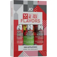 System Jo - System Flavors - coffret de lubrifiants aromatisés (3 x 30 ml)