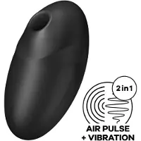 Satisfyer - stimulateur clitoridien à ondes d’air - noir