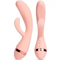 Vush Muse - vibromasseur rabbit rechargeable étanche - stimulateur clitoris rose