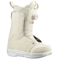 Salomon Pearl Boa Woman Snowboard Boots Beige 24.5 Femme