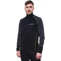 Fischer Skate Half Zip Long Sleeve T-shirt Noir L Homme