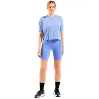 Odlo Active 365 Seamless Short Leggings Bleu M Femme