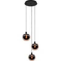 Stars of Light Suspension Vide Cordoba avec verre en cuivre rouge