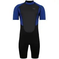 Typhoon Storm 3 2-3 Mm Short Sleeve Shorty Bleu L Homme