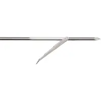 Salvimar Sandvik Capture 6.5 Mm Single Flopper Spearshaft Gris 1250 mm