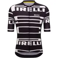 Santini Pirelli Short Sleeve Jersey Multicolore M Homme