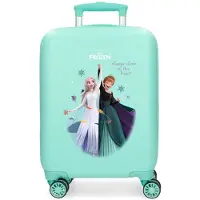 Disney unisex. 4341341 Valise cabine Frozen Always close to the heart rigide 50 cm turquoise vert (OSFA), ABS/Polycarbonate