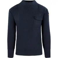 Normani Pull-over ' Barntrup ' bleu marine / jaune / rouge / noir