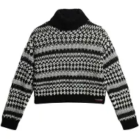 Superdry Pull-over gris clair / noir / blanc