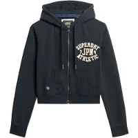 Superdry Veste de survêtement crème / marine