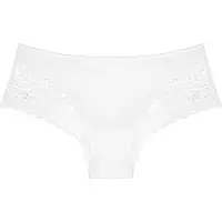 Triumph pour femme. 10181552 Slip taille basse Amourette Spotlight blanc (40), Homewear, Polyamide