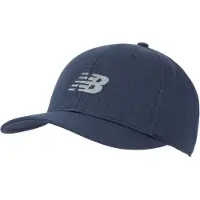 New Balance 6 Panel Structured Snapback Cap Bleu