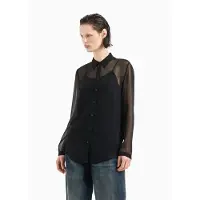 Armani Exchange 6dyc07_yn1vz Long Sleeve Shirt Noir S Femme