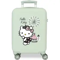 Disney pour fille. 4741341 Hello Kitty Fair bagage cabine 50 cm rigide vert (OSFA), Casuel, ABS/Polycarbonate, mode enfantine