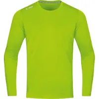 Jako Run 2.0 Maillot Longue Tenue Running Femme - Vert Néon