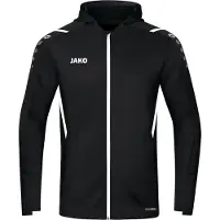 Jako Challenge Veste à Capuche Enfants - Noir / Blanc