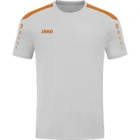 Jako Maillot femme Power KA, Couleur:gris doux/orange néon, Taille:36