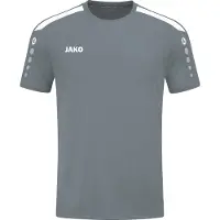 Jako T-shirt fonctionnel 'Power KA' gris / blanc