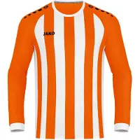 Jako Inter Maillot manches longues homme - Orange fluo / Blanc