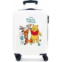 Disney pour fille. 2631721 Valise cabine Winnie & Tigrou rigide 55 cm blanc (OSFA), Casuel, Synthétique, ABS/Polycarbonate, mode enfantine