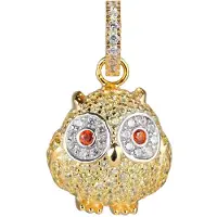Lancaster Jla-pen-owl-6 Necklace Doré Femme