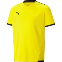 Puma Teamliga Maillot manches courtes enfants - Jaune / Noir