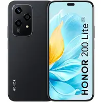 Honor 200 Lite 5G 17 cm (6.7") Double SIM Android 14 USB Type-C 8 Go 256 Go 4500 mAh Noir
