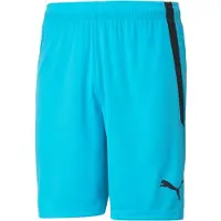 Puma Hommes, Bas de sport, Short teamLIGA-704924 (S), Bleu