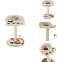 vidaXL Arbre à chat Sisal 40 cm Beige et Marron - Arbres à chat
