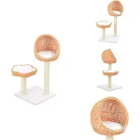vidaXL Arbre à chat Sisal Saule naturel - Arbres à chats