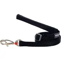 Animal Boulevard Laisse Red Dingo 1m05/1m80 - 20mm Noir