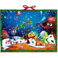 Coppenrath Verlag Calendrier de l'Avent sonore - Furzipups, le dragon qui claque, fête Noël