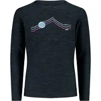 CMP 33n2245 Long Sleeve T-shirt Noir 8 Years Garçons