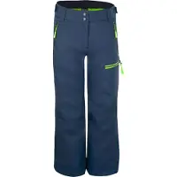 TROLLKIDS Pantalon de ski Hallingdal, bleu marine/vert clair, taille 128