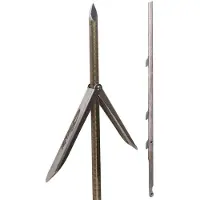 Epsealon Sandvik Double Barb 6.5 Mm Spearshaft Argenté 115 cm