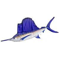 Gaby The Sailfish Pillow Violet