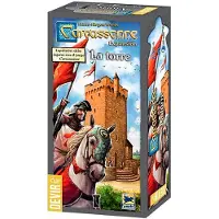 Devir Carcassonne La Tour Jeu de société Argent Argent One Size