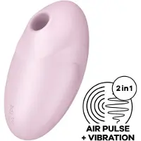 Satisfyer - Stimulateur clitoridien à ondes d’air rechargeable - rose