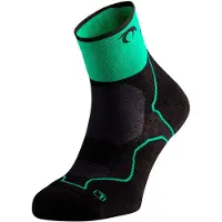 Lurbel Chaussettes Défi Three Noir Vert, Taille L