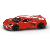 Micki Chevrolet Corvette Stingray Sports car model Preassembled 1:50
