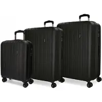 Joumma Bags MOVOM bois noir, kit de voyage ABS de luxe, 75cm/65cm/55cm, 5318461