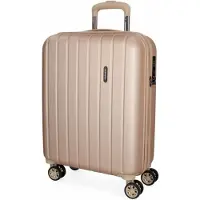 Joumma Bags MOVOM Wood Champagne, Valise de voyage en coquillage, 55x40x20cm, 38L, 5318665 (petit exemplaire)