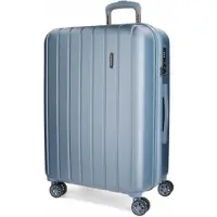 Movom unisex. 5319363 Bois rigide grande valise 75cm Argent (OSFA), Argenté, ABS/Polycarbonate