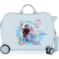 Disney pour homme/garçon. 4059821 Frozen Awesome déplace une valise pour enfants avec 2 roues multidirectionnelles -38x50x20cm (OSFA),