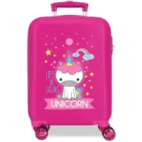 Roll Road unisex. 4741367 Bagage à main Little me unicorn rigide 50 cm fuchsia (OSFA), Casuel, Rose, ABS/Polycarbonate, Cabine