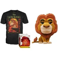 Funko POP! Figurka Pop! Disney Król Lew Mufasa - Set & Tee Premium Vinyl