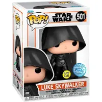 Funko POP! Pop! Star Wars: Ekskluzywna figurka Luke Skywalker z Mandalorianem