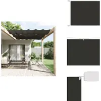 vidaXL Store vertical Anthracite 140x270 cm Tissu Oxford - Parasols & Protection solaire
